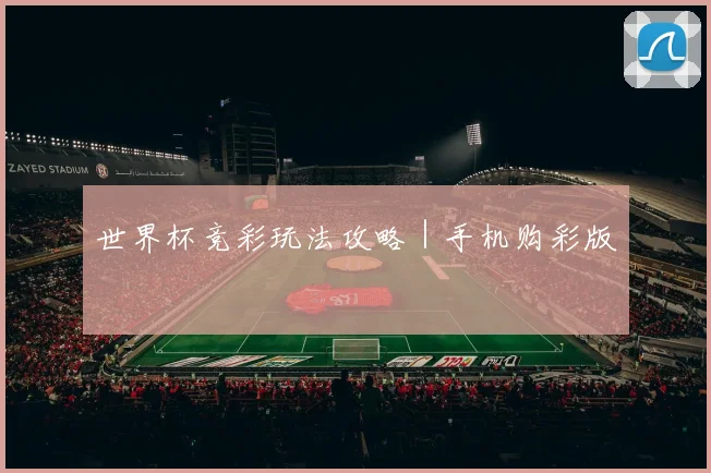 世界杯竞彩玩法攻略｜手机购彩版